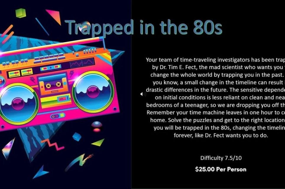 Trapped in the 80s