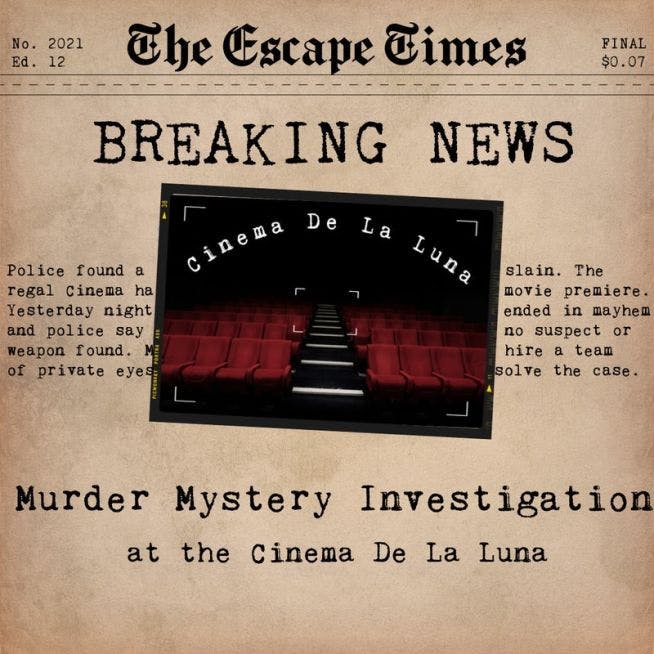 Cinema De La Luna: Murder Mystery